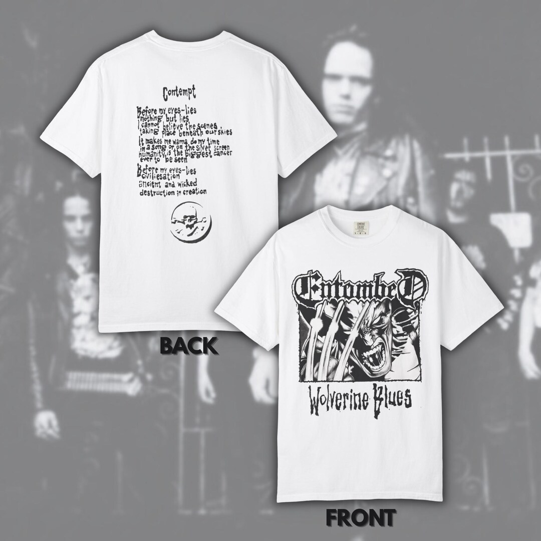 Entombed - Wolverine Blues 3 | Size- S, M, L, XL, 2-4 XL - Etsy