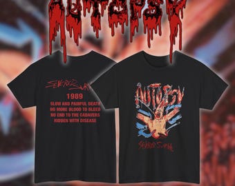 Autopsy Severed Survival Mental Funeral New Short Long Sleeve