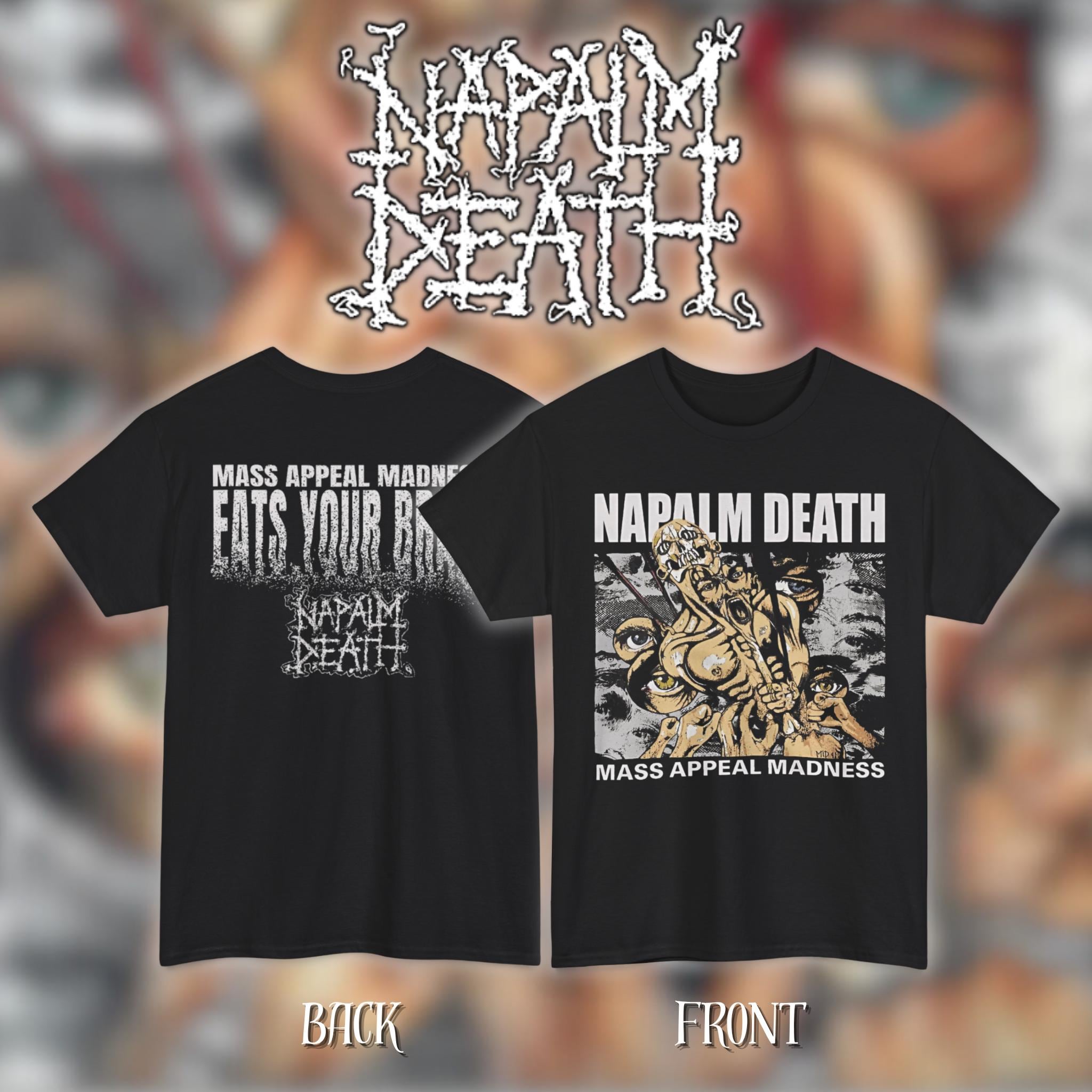 Napalm Death Vintage Shirt - Etsy Canada
