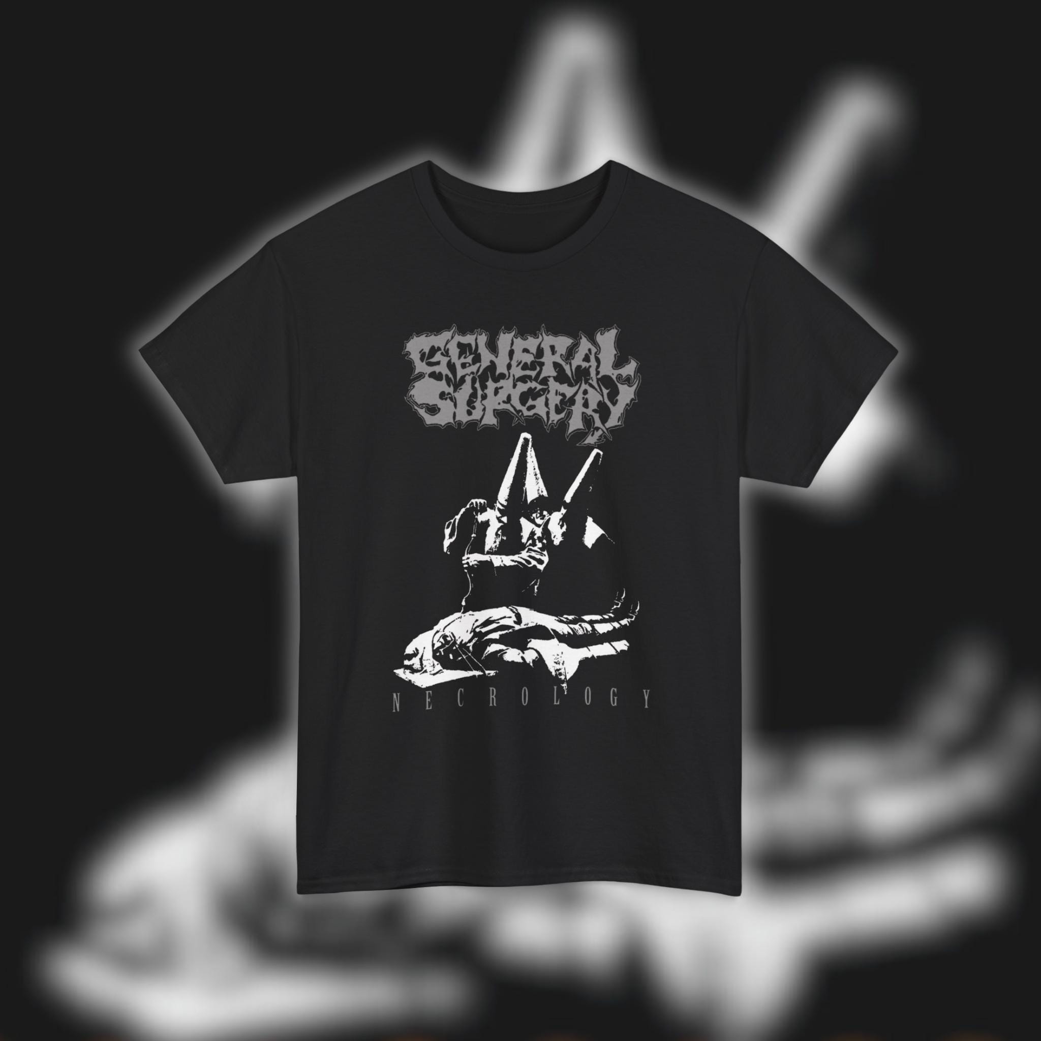 General Surgery - Necrology | Gildan Heavy Cotton Tee | Size- S, M