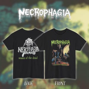 Necrophagia T Shirt - Etsy