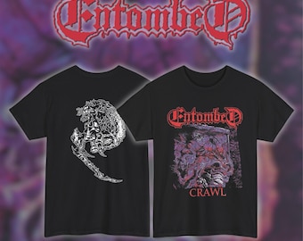 Entombed - Entombed | Band Album T-shirt Metal Rock Music Sizes S