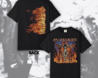 In Flames 2000 Clayman Tour Vintage T-shirt Size Xl - Etsy