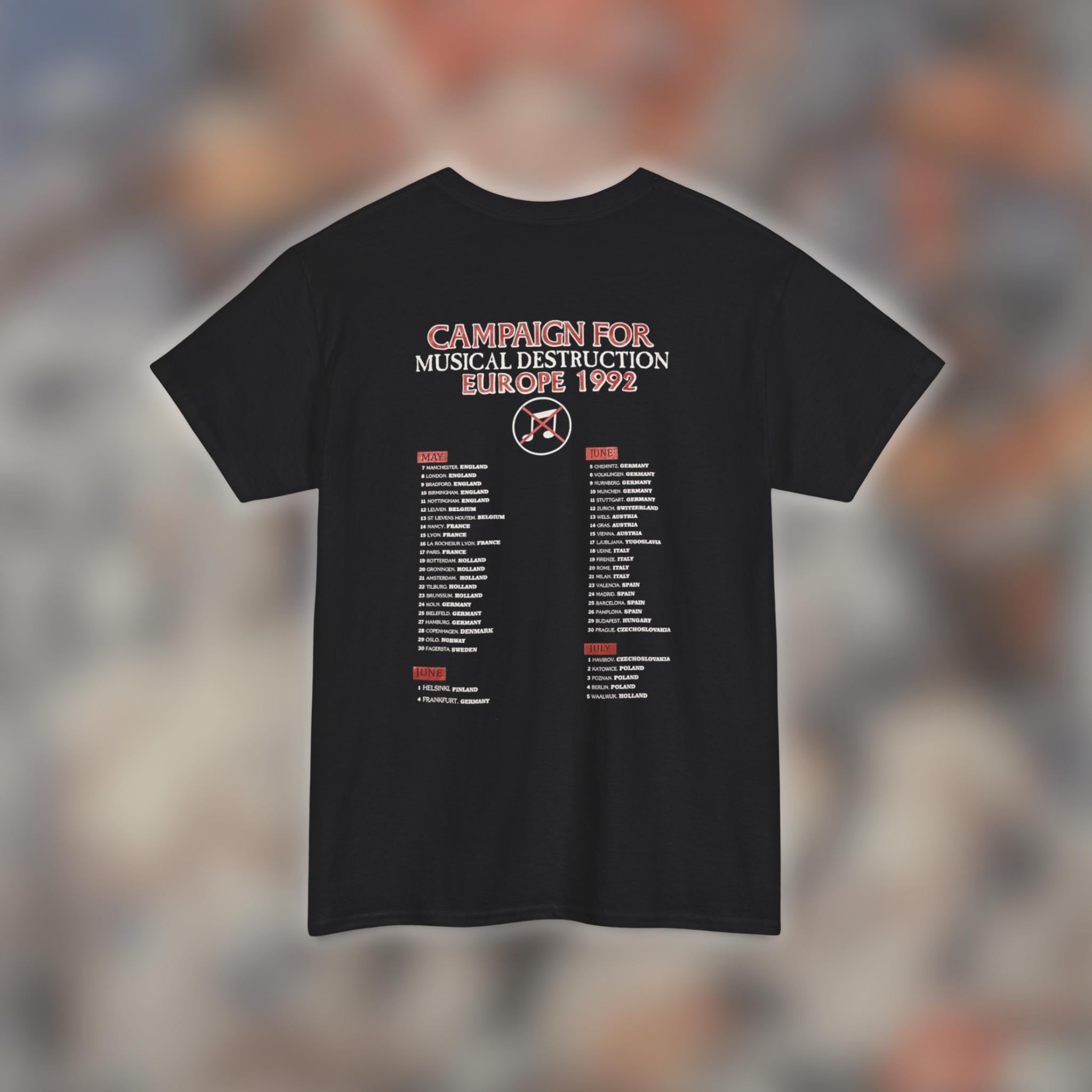Napalm Death - Utopia Banished 1992 Tour | Gildan Heavy Cotton Tee