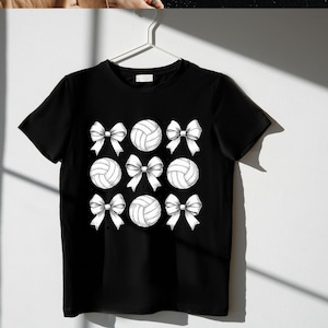 Volleyball Bow Png, Volleyball Mama Png, Volleyball Png, Coquette Bow Volleyball Png Shirt Design, Volleyball Sublimation Design