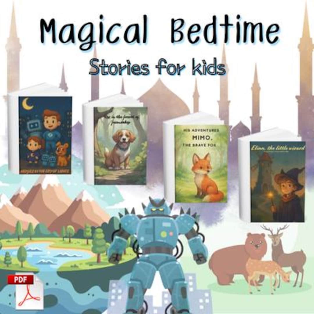 Magical Bedtime - Stories for Kids - Etsy