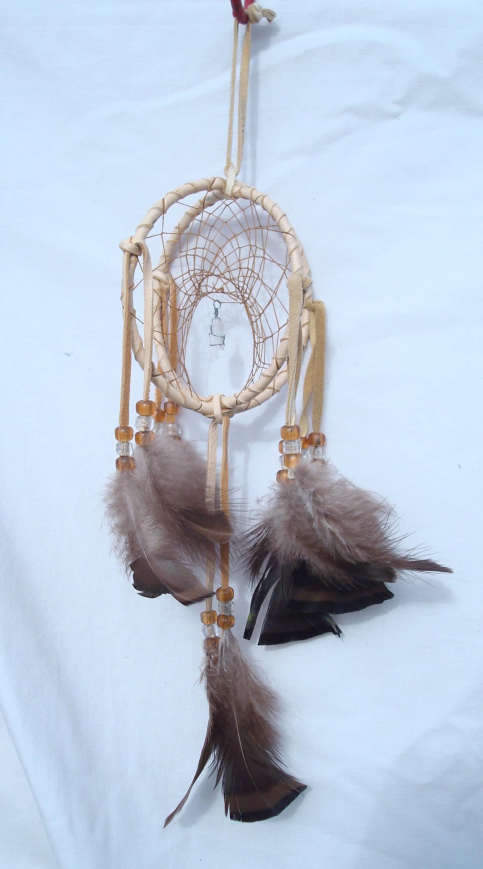 4 Double Dream Catcher 3d Dream Catcher Quartz Etsy