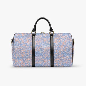 Coral Breeze plunjezak – PU-leer kustweekend-reistas, handbagage, handbagage, strandgymnastiek dansziekenhuis zwangerschapstas