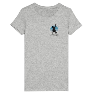 Big foot Peace Sign Berkshire Adventures Women&#39;s Triblend Crewneck T-shirt | Next Level 6710