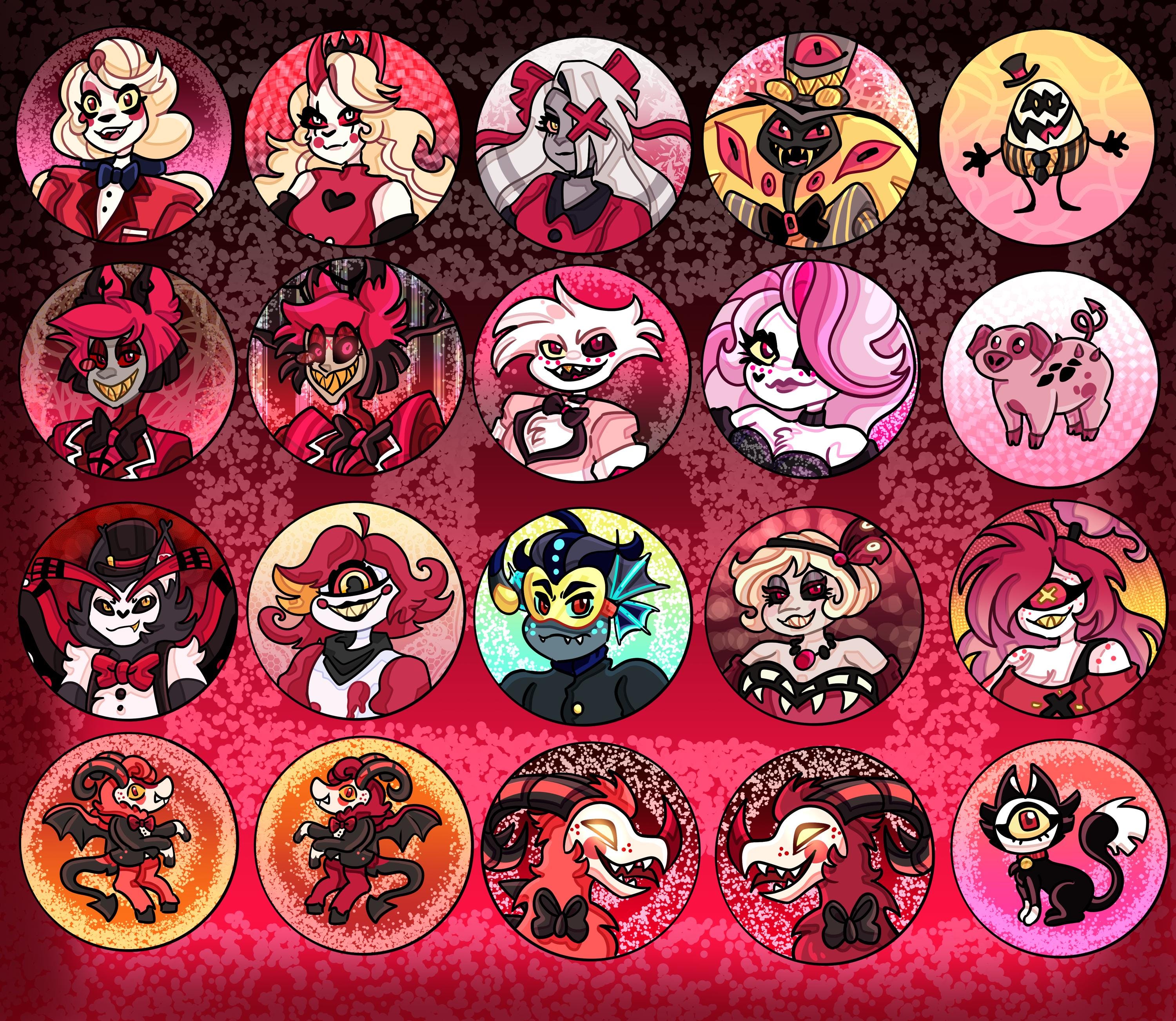 Nifty Hazbin Hotel Pin - Etsy