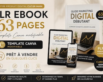 Ebook PLR for Resale – 63 Pages + Canva Template – Ready-to-Sell Digital Product