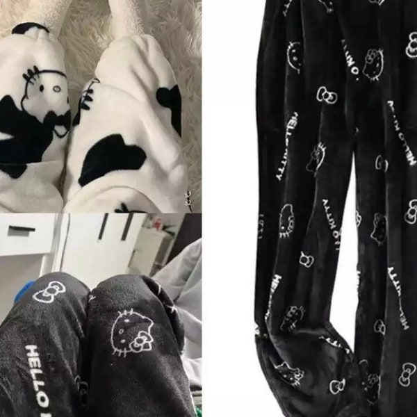 Matching Kitty Pajamas Etsy