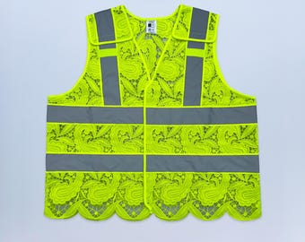 Neon veter veiligheidsvest (breakaway), ontworpen door Floyd Ruby
