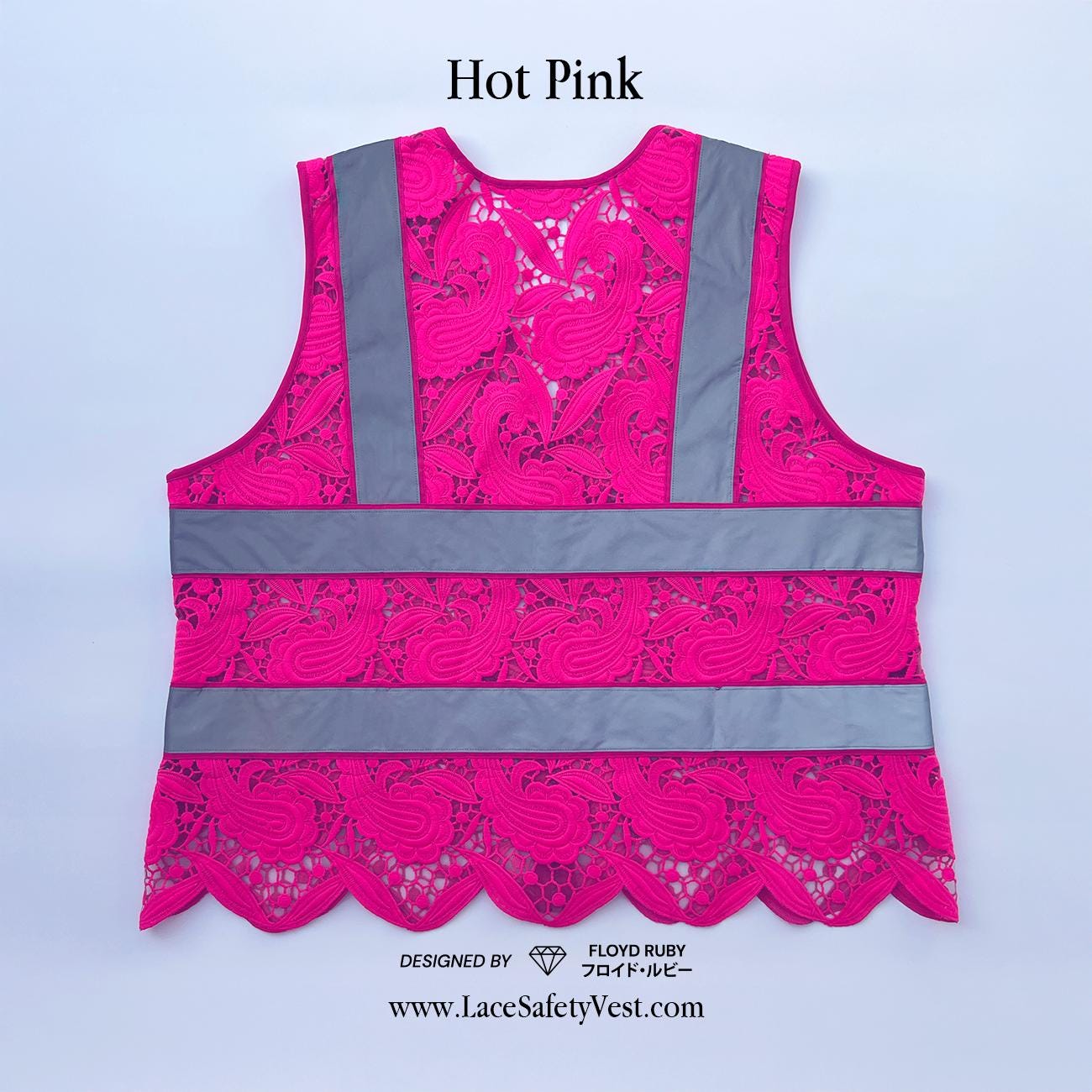 Pink Civil Defense (CIMS) Hi-Vis Safety Vests - Rifft Safety - View #10