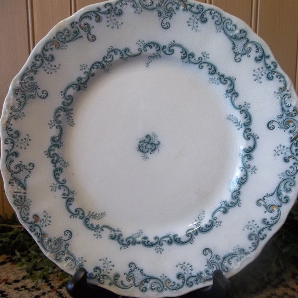 Antique English Dinner Plate - Made in England/J & C Meakin