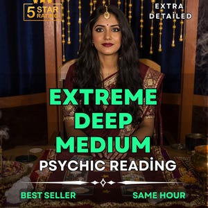 Lettura psichica in un'ora, lettura psichica approfondita sull'amore, lettura medianica senza strumenti, previsioni psichiche rapide, lettura sulla carriera e generale