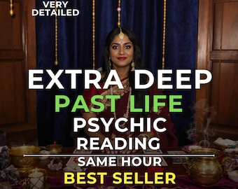 Same Hour Past Life Psychic Reading, Soul Memory & Karmic Energy Insight, Clairvoyant Medium Spiritual Reading, Spirit Guide, Medium Reading