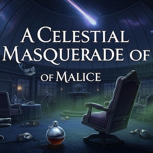 12 Player &quot;Celestial Masquerade&quot; Murder Mystery Party Game | Instant Digital Download | Printable PDF Kit