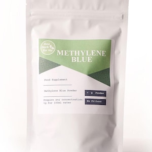 Polvere di blu di metilene 99,9%, grado USP, purezza ultra elevata