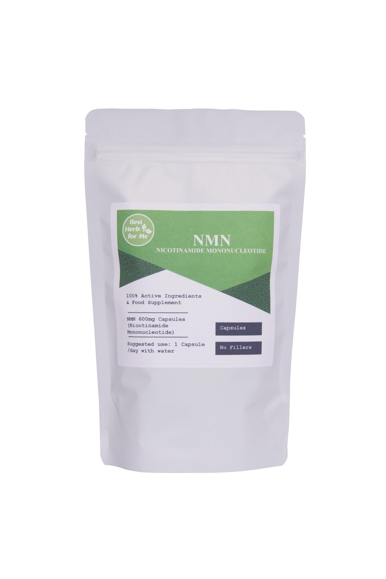 NMN Capsules 600mg - 99,9% Pure NMN Powder ß-nicotinamide ...