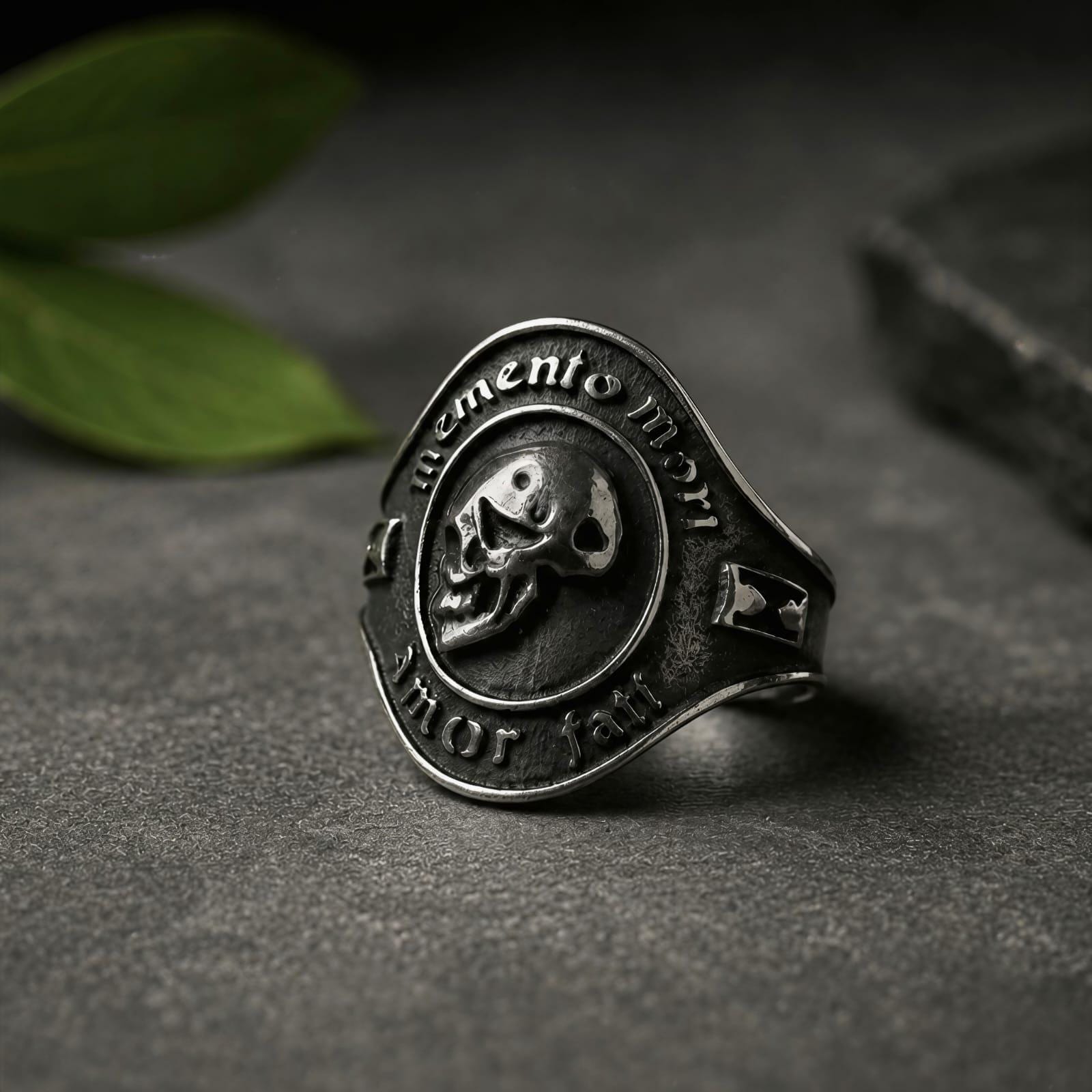 Memento mori ring antique - Etsy 日本