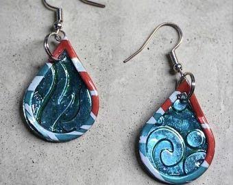 soda can earring