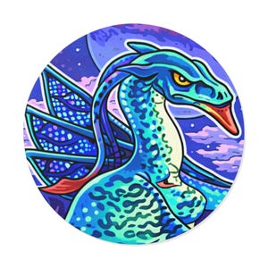 Dragon hurlant de la montagne