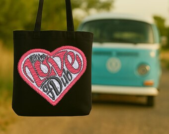 For The Love of Dub Patch Embroidery Design