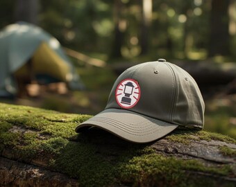 Camping Lantern Embroidery Design, 4x4 Hoop (Digital Download)