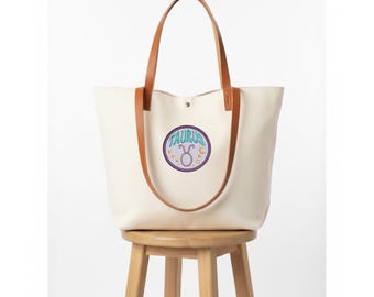 Taurus Patch Embroidery Design