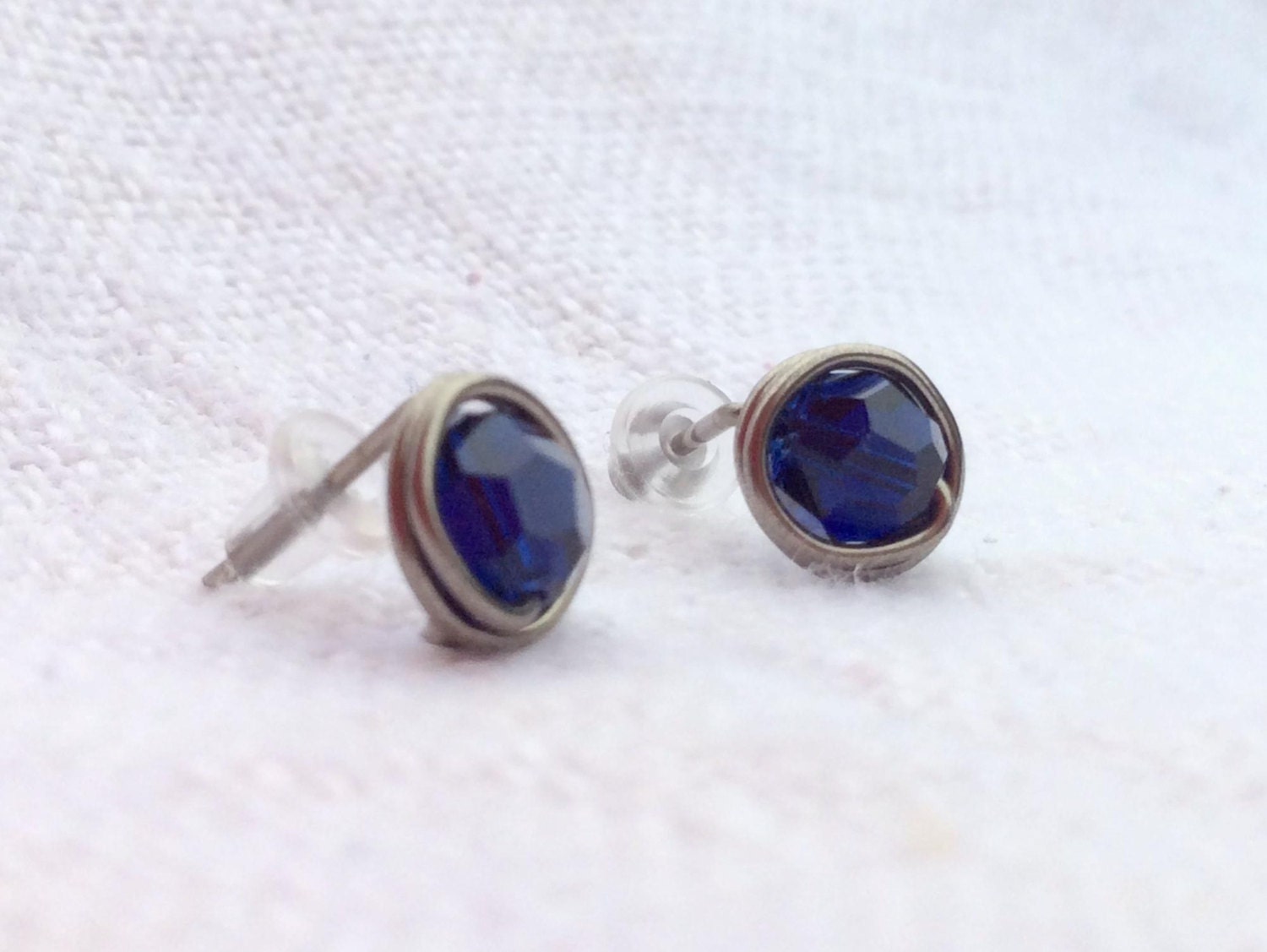 Niobium Stud Earrings Hypoallergenic 9mm Niobium Earrings Etsy Canada