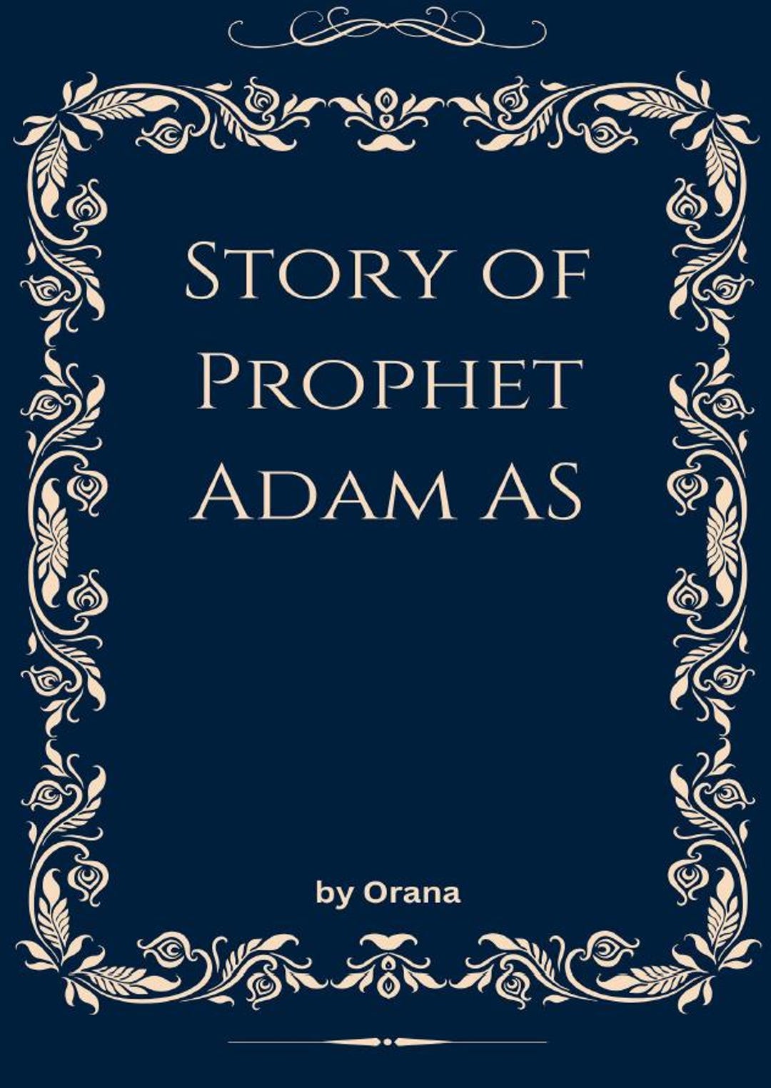 Story of Prophet ADAM AS [digital] - Etsy Australia