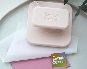 3D-Printed Polymer Clay Burnishing Tool, Smoothing Floater for Slabs (80mm)