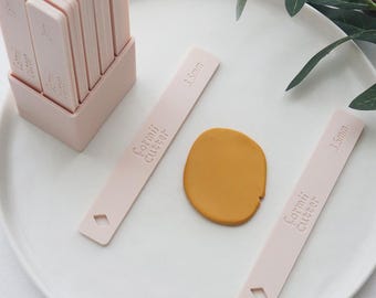 Polymer Clay Thickness Guides | Slab Leveling Tool Set