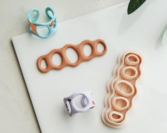 Polymer Clay Ring Cutter | DIY Mold Tool for Making Handmade Clay Rings