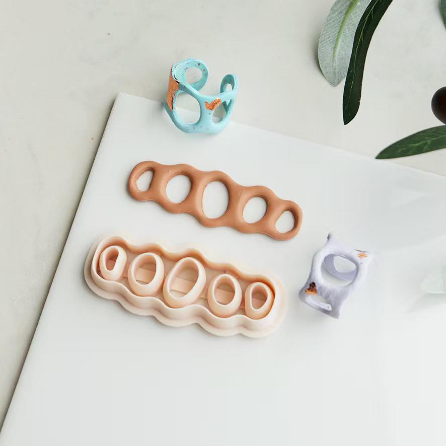 Polymer Clay Rigs Polymer Clay Ring Cutter | DIY Mold Tool for Making Handmade Clay Rings ...