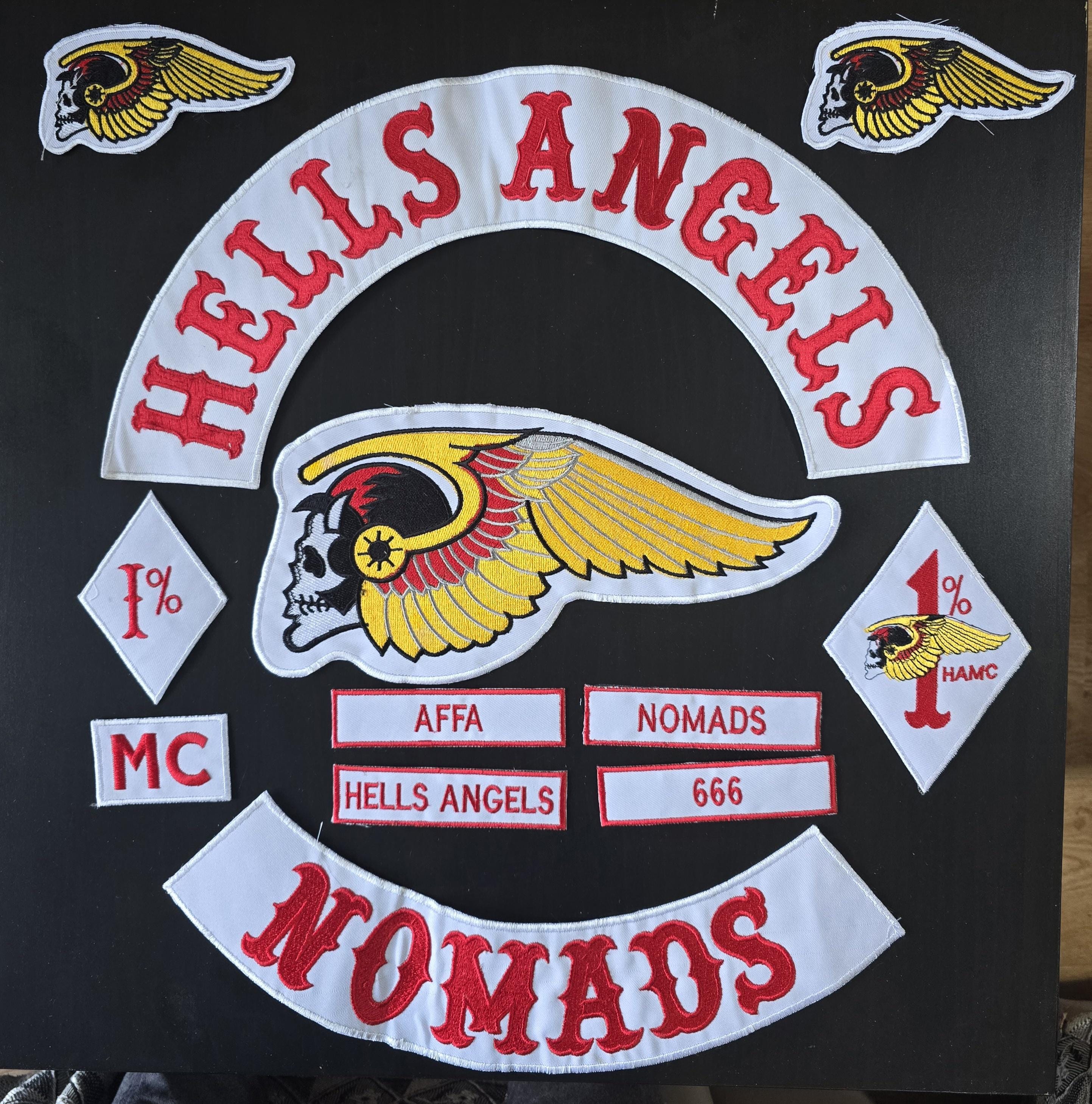 新品 SS ヘルズエンジェルズ ヘルズエンジェルス サポートグッズ ピンバッチ Hells angels pin - Etsy 日本