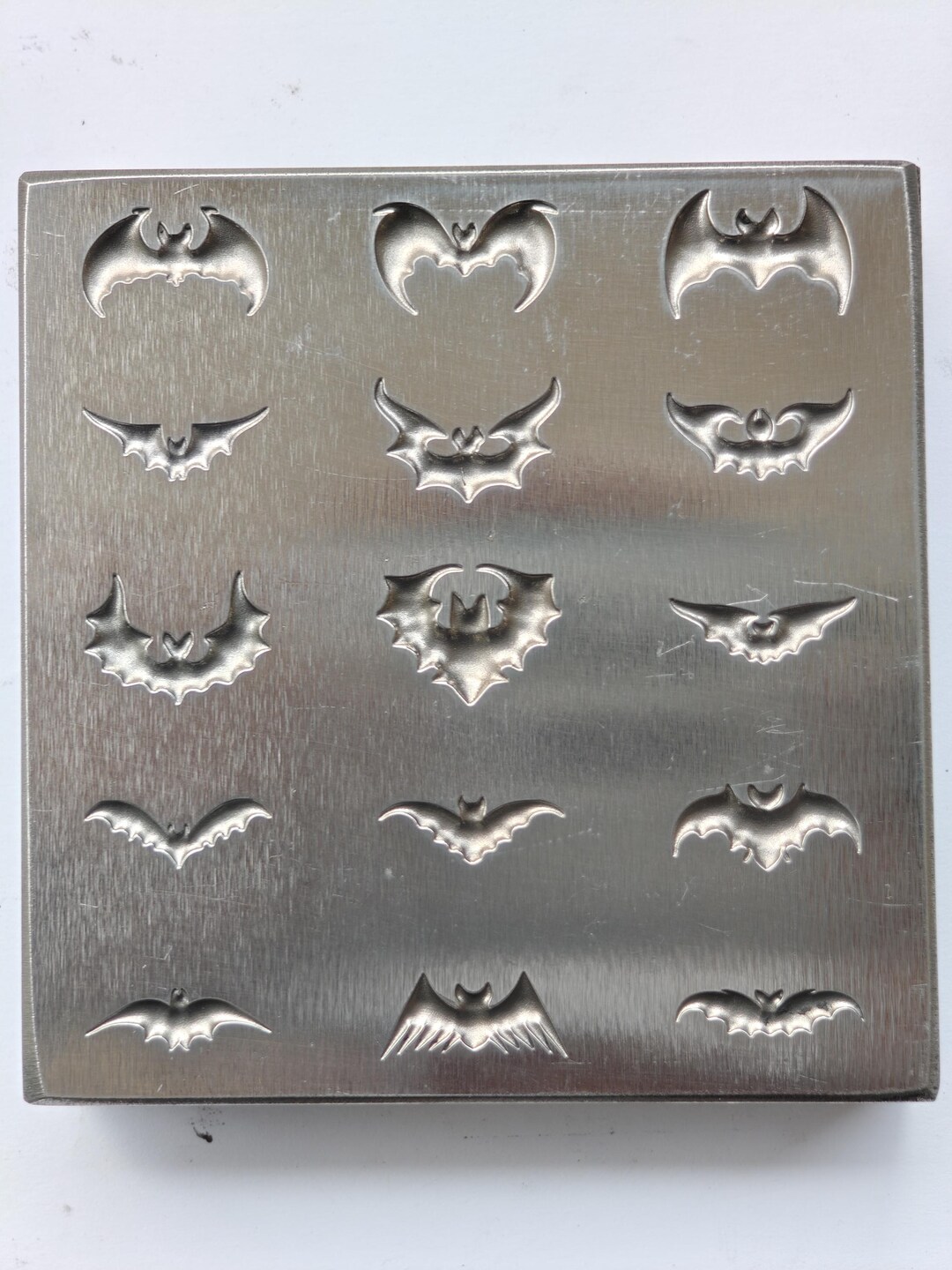 Bat Impression Die | Jewelry Embossing Tool (15mm) - Etsy