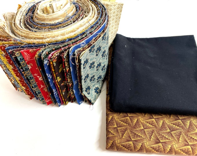 Civil War Quilt Kit, 88 X 94 Queen Size Quilt, Includes Fabric for