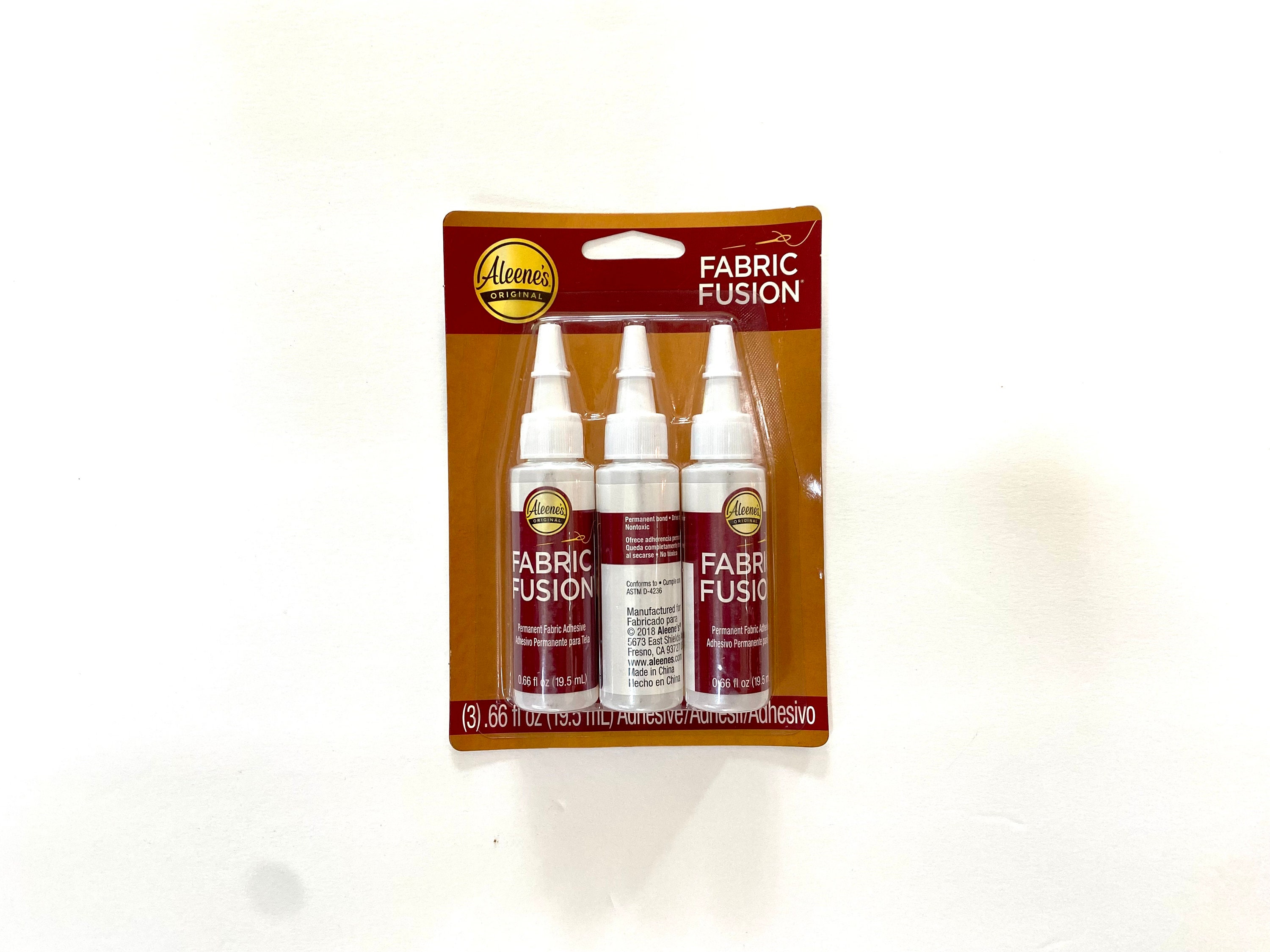 Aleene's Fabric Fusion Glue, 3-Pack