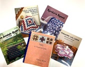 Eleanor Burns Quit Pattern Books, Set of 5, Quilt in A Day, Diamond Log Cabin, Lovers Knot, Craft Book