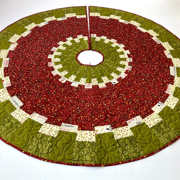 Quilted Tree Skirt Etsy