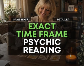 SAME HOUR | Very Detailed Exact Time Frame Reading, Timing Prediction, How Soon How Long, Timing Predictions, When Will It Happen, Psychic