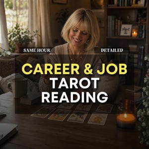 Same Hour Career & Job Reading, Honest Tarot Reading, Career Tarot Card Reading, Medium Career Reading, Money Reading