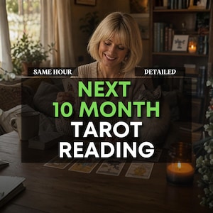 10 månaders framtida psykiska förutsägelser | Tarotkortläsning | Andlig kärleks- och relationsläsning | Leverans samma timme | Medium läsning