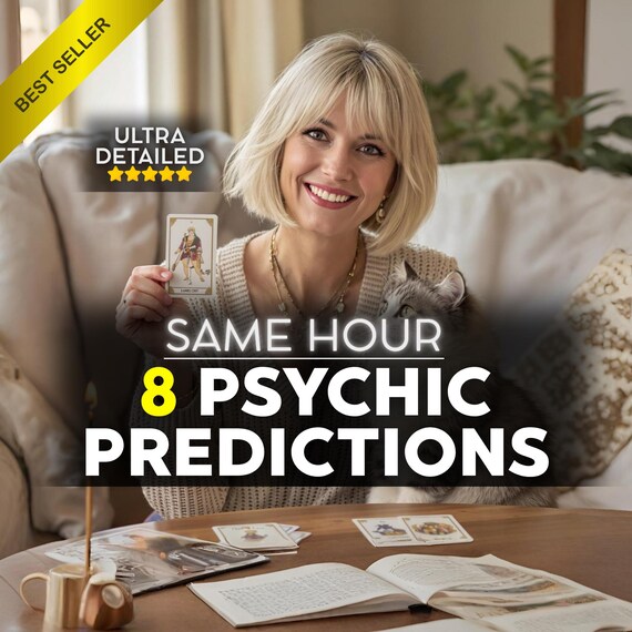 8 Psychic Predictions – Same Hour Reading, Love & Career, Spiritual Medium Insight, Relationship Clarity, Accurate Future Reading