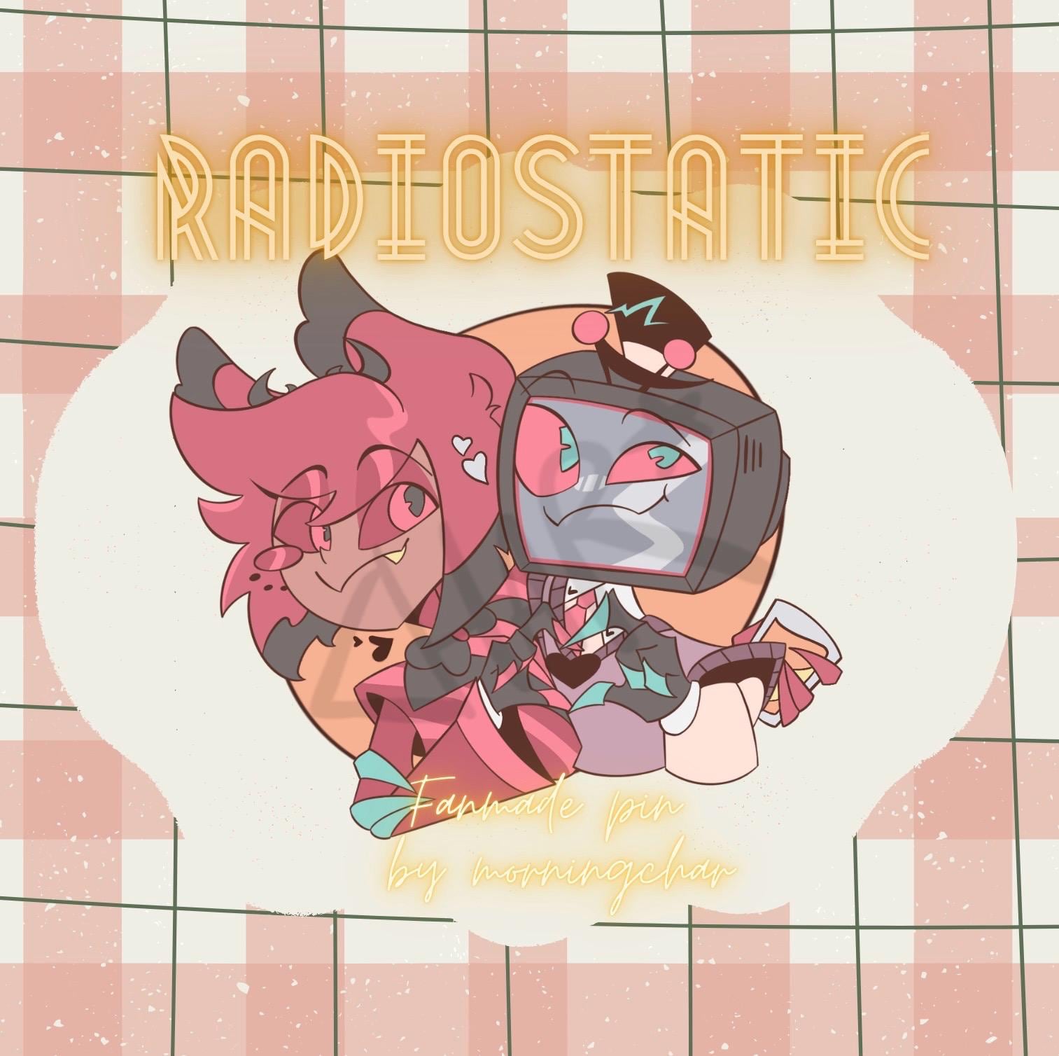 Hazbin hotel pin alastor - Etsy 日本