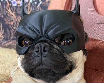 Bat Style Hero Mask – STL File for 3D Printing | Digital Download Only