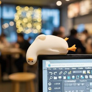 JISADER 2 Stück Computermonitor Dekorationsfiguren Produktbild-Vorschau 8