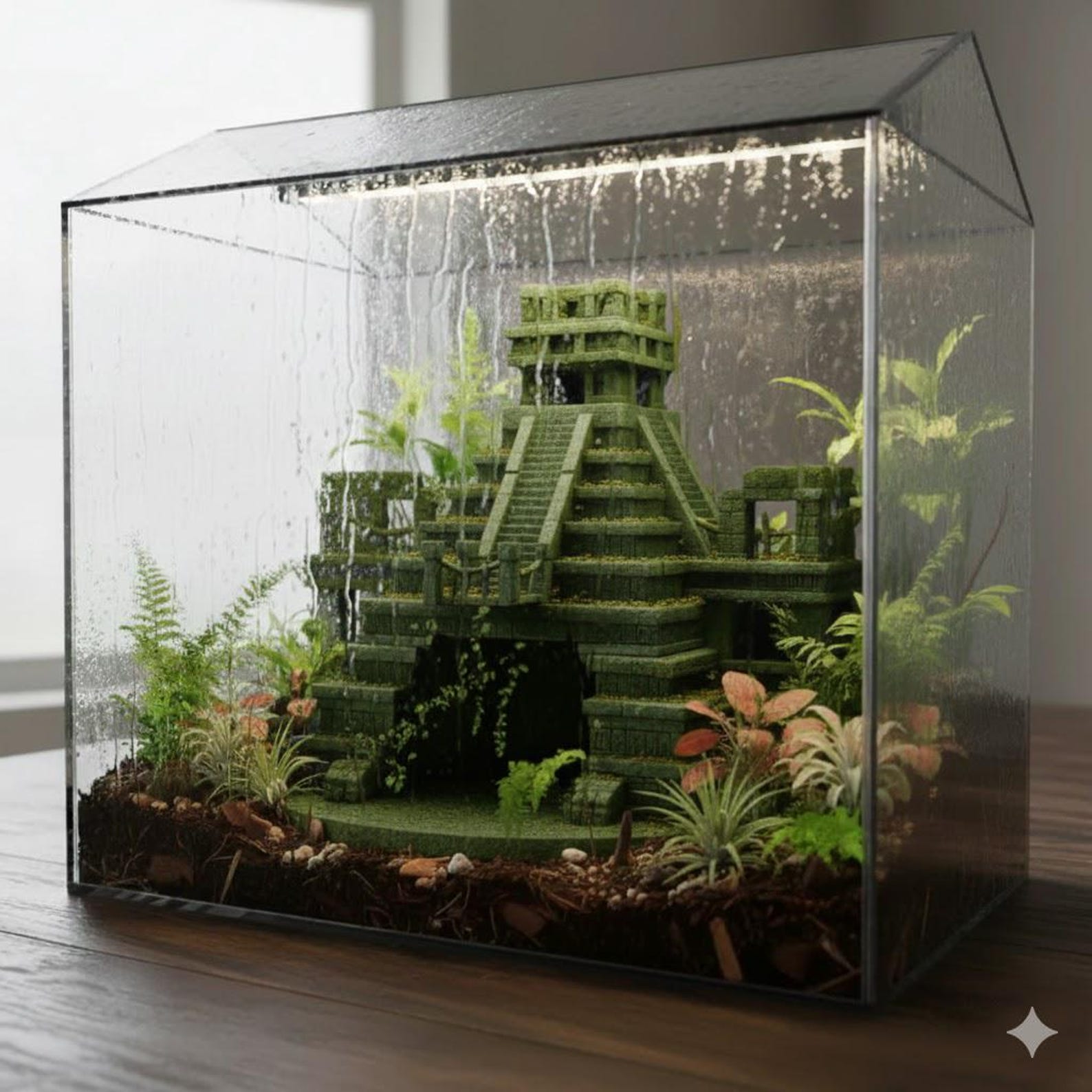 Aquarium Temple STL – 3D Printable Fish Tank Decor – Ancient Ruins ...